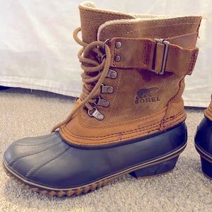 Sorel Women’s Waterproof Mid Calf Duck Boots